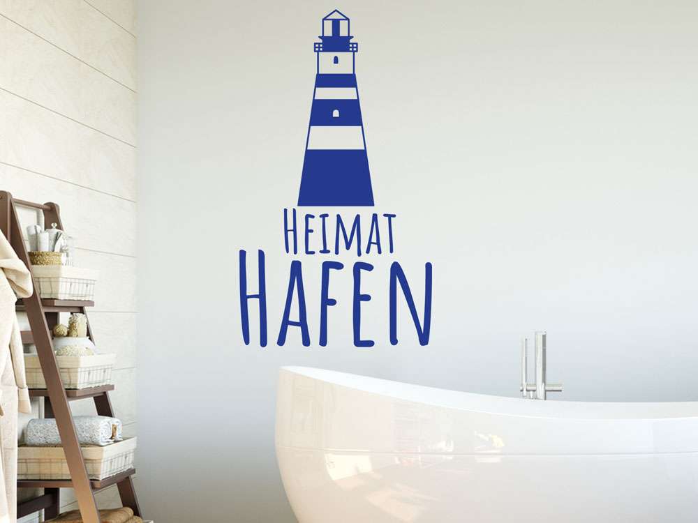 Wandtattoo Familie ist unser Leuchtturm Spruch für Wohnzimmer, Diele