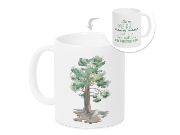 Tasse zur Trauer Bewältigung, als Geschenk für Familie, Freunde und Liebende