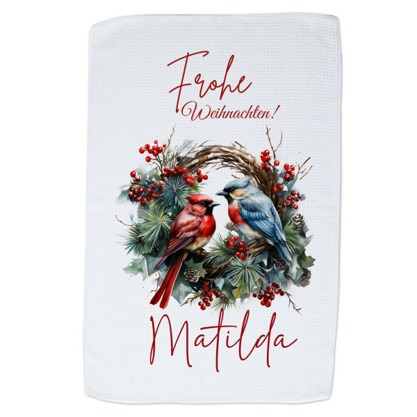 Geschirrtuch Frohe Weihnachten