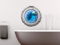 Wandtattoo Delfin & Wandsticker Delphin für Bad oder ... Wandtattoo Delfin & Wandsticker Delphin für Bad oder ...