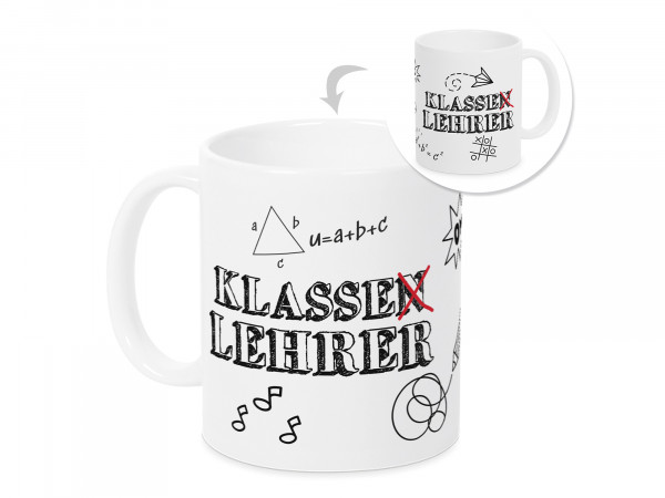 Tasse Klasse Lehrer /in Geschenk zum Abschluss