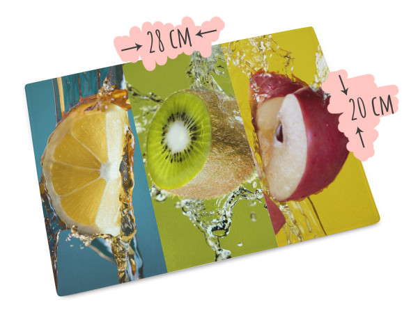 Sesamstraße Frühstücksbrettchen Jubiläum - Buntes Melamin Brett