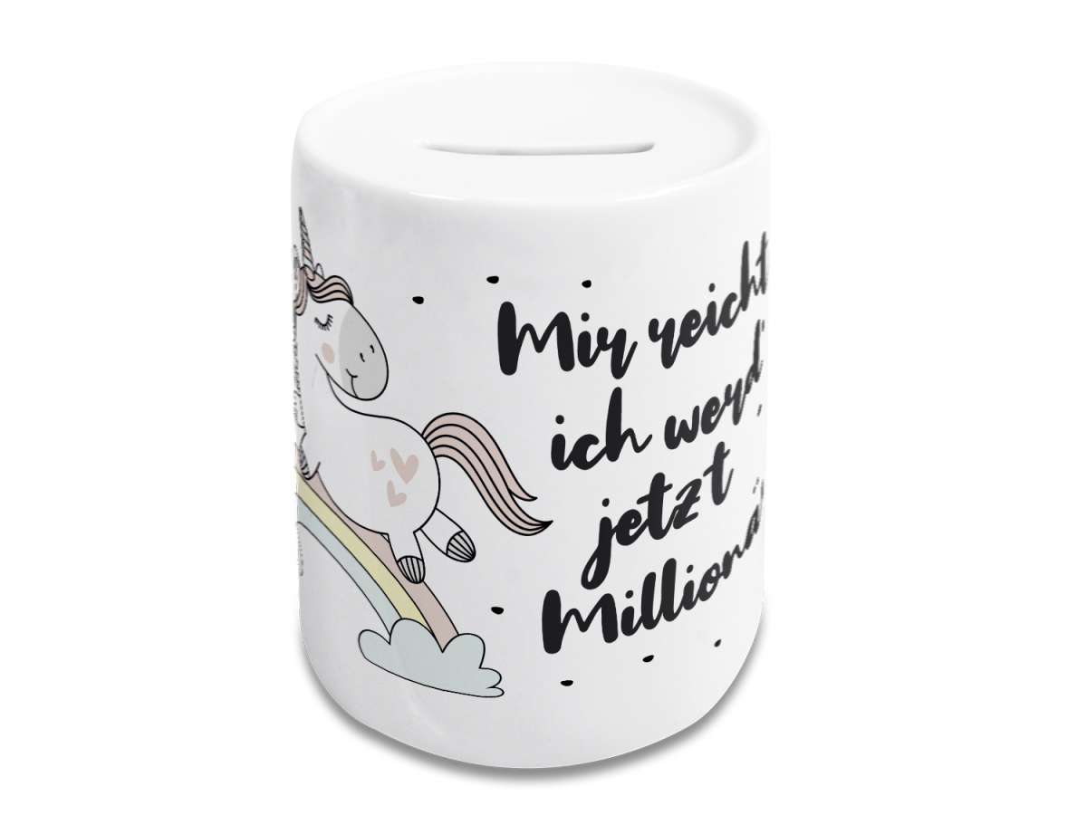 Spardose lustig Future Millionaire Geschenk für ihn, Papa, Kollege