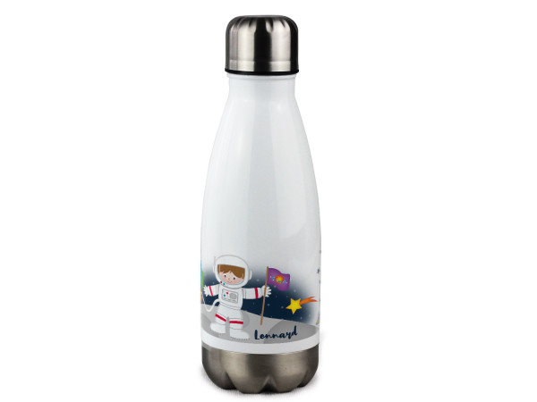 Personalisierte Trinkflasche Astronaut