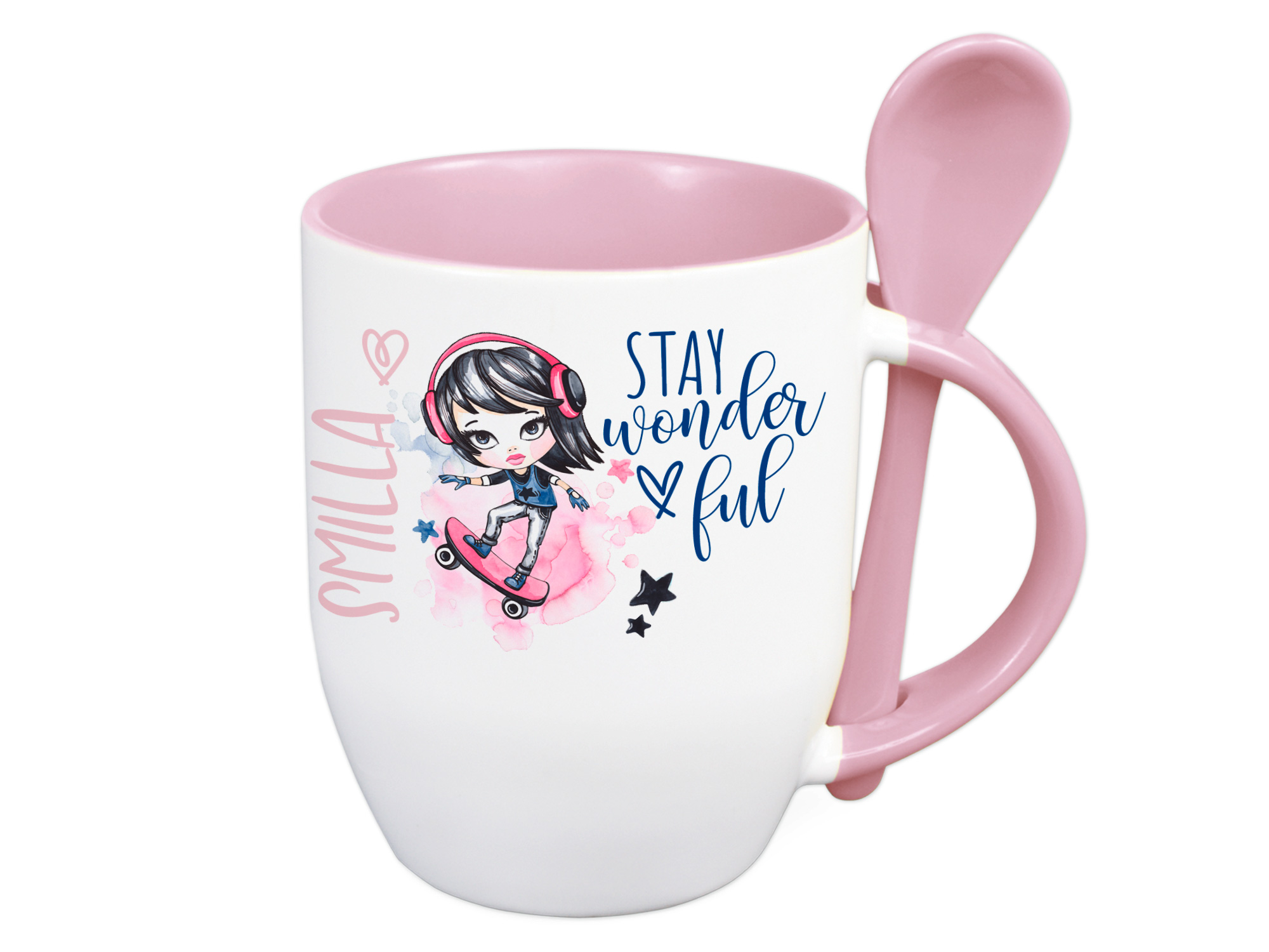 Tasse mit Spruch Allerbeste Ihr Wunschname rosa Weiß Schöne Namenstasse PERSONALISIERT/Geschenkidee für Beste Freunde und Familie/Danke Tasse Tasse mit Spruch Allerbeste Ihr Wunschname rosa Weiß Schöne Namenstasse PERSONALISIERT/Geschenkidee für Beste Freunde und Familie/Danke Tasse