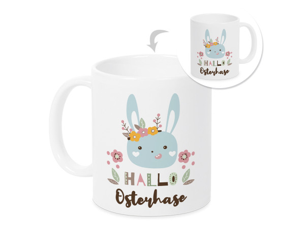 Tasse Hallo Osterhase