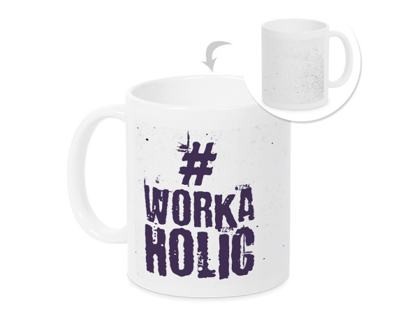 Tasse Kaffeetasse Workaholic Kollege Mitarbeiter Geschenk