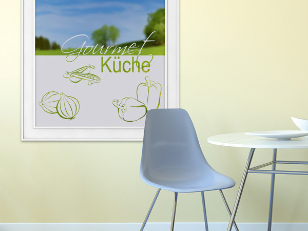 Sichtschutzfolie Küche Gourmet, Küche