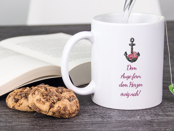 Tasse zur Trauer Bewältigung, als Geschenk für Familie, Freunde und Liebende