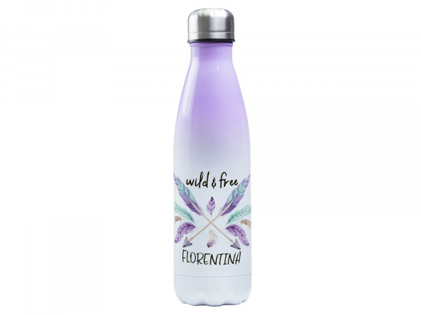 Thermosflasche - Pfeile "wild & free"