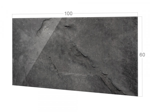 Spritzschutz aus Glas für die Küche mit Größe 100x60cm