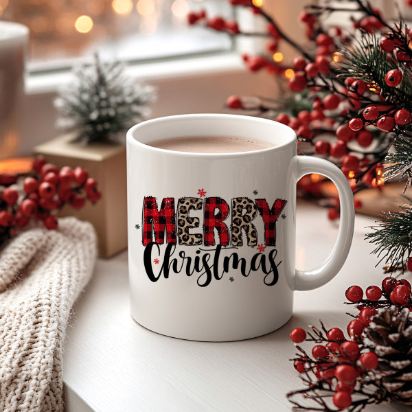 Weihnachtstasse „Merry Christmas"
