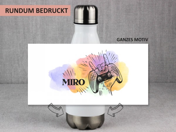 Thermosflasche Gamer Spielkonsole für Jungen