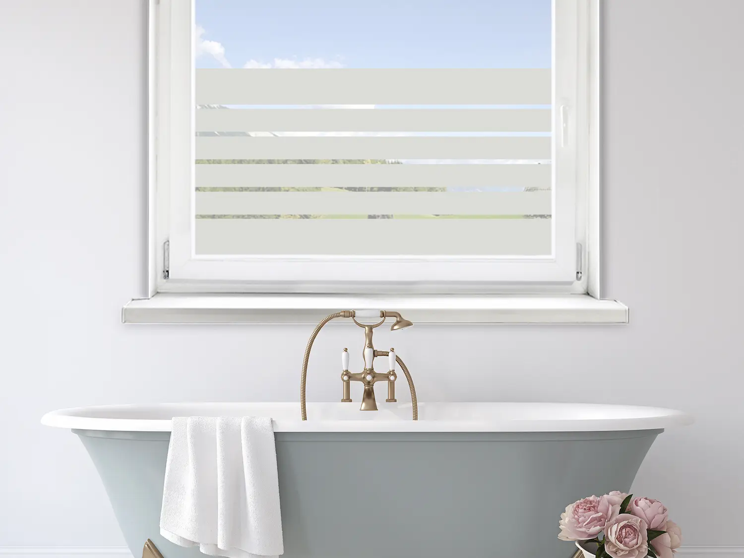 Fensterfolie Küche & blickdichte Sichtschutz-Folie