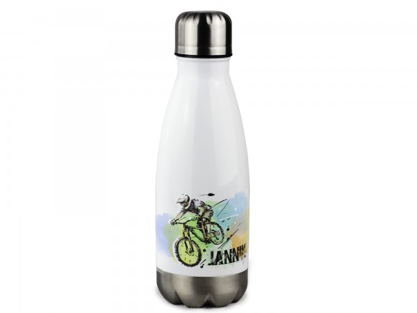 Thermosflasche Junge, Mountain Biker