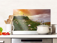 Spritzschutz Küche Glas Landschaft