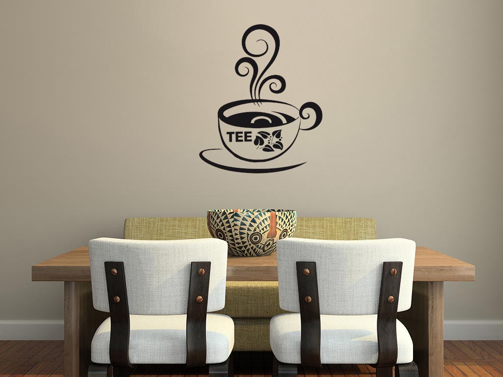 Wandtattoo Dampfende Teetasse Kaffee Und Tee Kuche Wandtattoo Graz Design