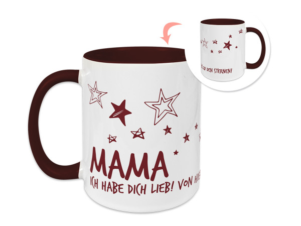 Tasse Mama - ich habe dich lieb