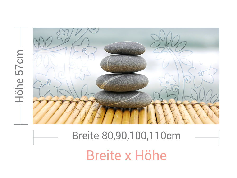 GRAZDesign Sichtschutzfolie Streifen Schmal und Breit