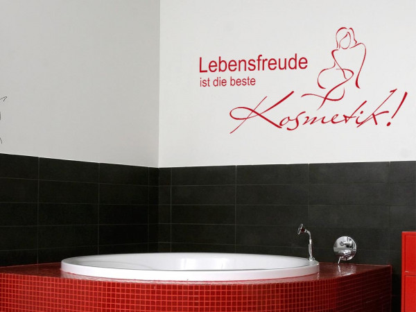 Schöne und witzige Wandtattoos sSprüche für Ihr Badezimmer