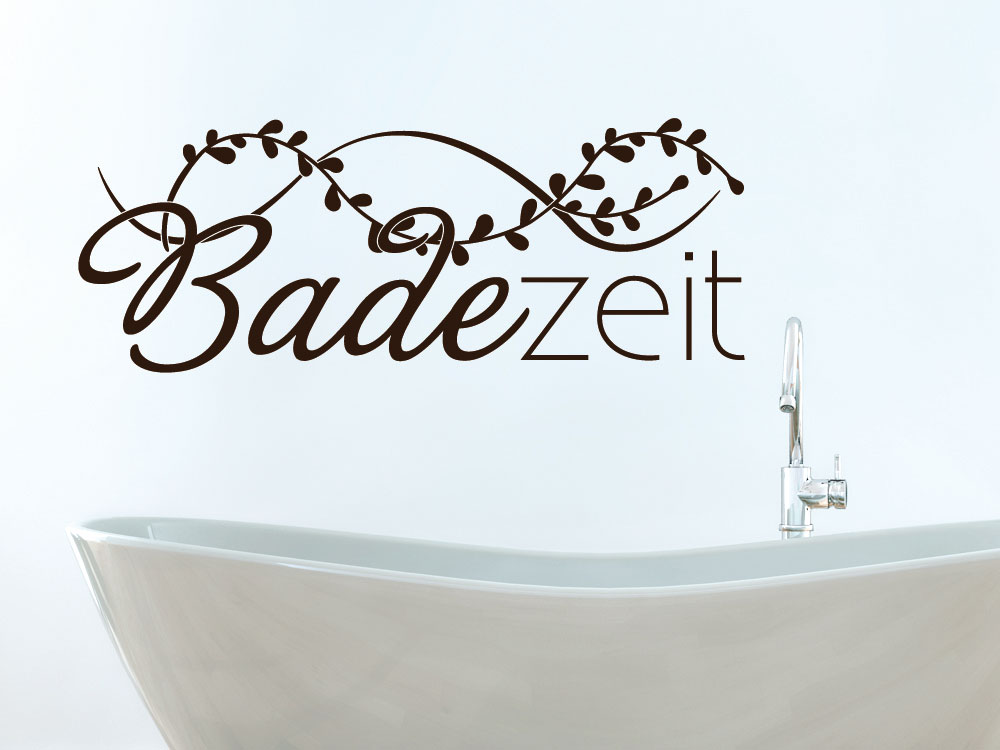 Wandtattoo für Bad Spruch Badezeit Sprüche Badezimmer Wandtattoo Graz Design