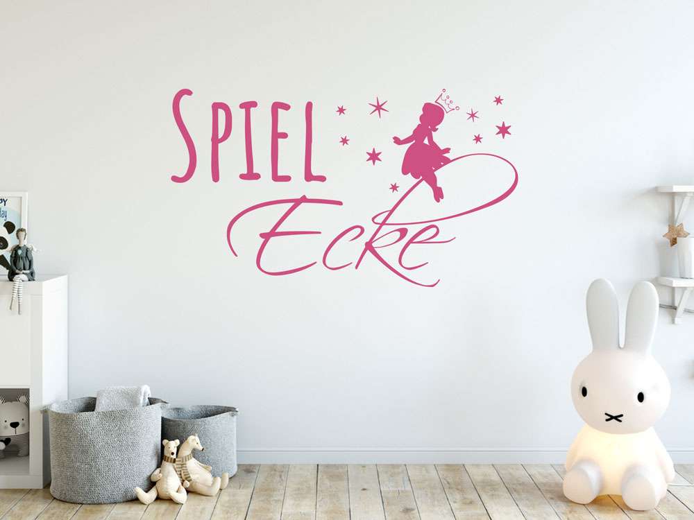 Wandtattoo für das Mädchenzimmer mit GuteNachtSpruch