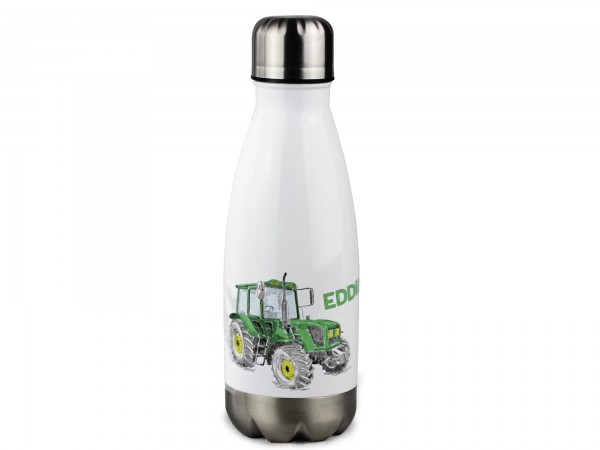 Thermosflasche Traktor mit Namen