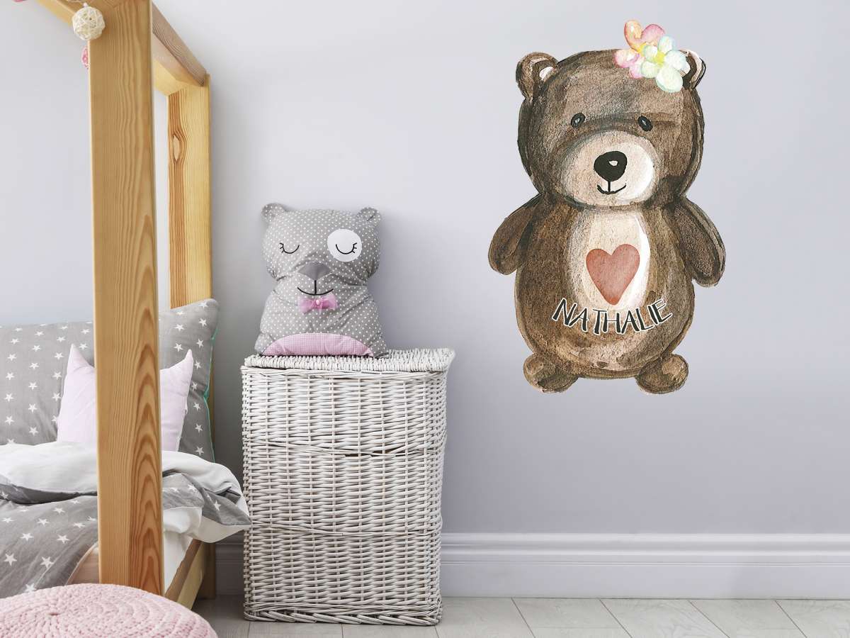 GRAZDesign Fußball Wandtattoo Personalisiert - Kinderzimmer Dekor Mit Namen