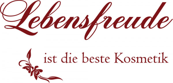 Wandtattoo Badezimmer Wandspruch Lebensfreude