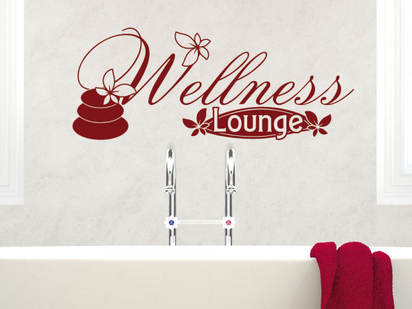 Wandtattoo für Bad Wellness Lounge Wandtattoo für Bad Wellness Lounge