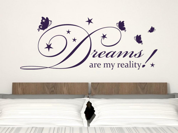 Finde hier das perfekte Wandtattoo für Dein Schlafzimmer und Zitate