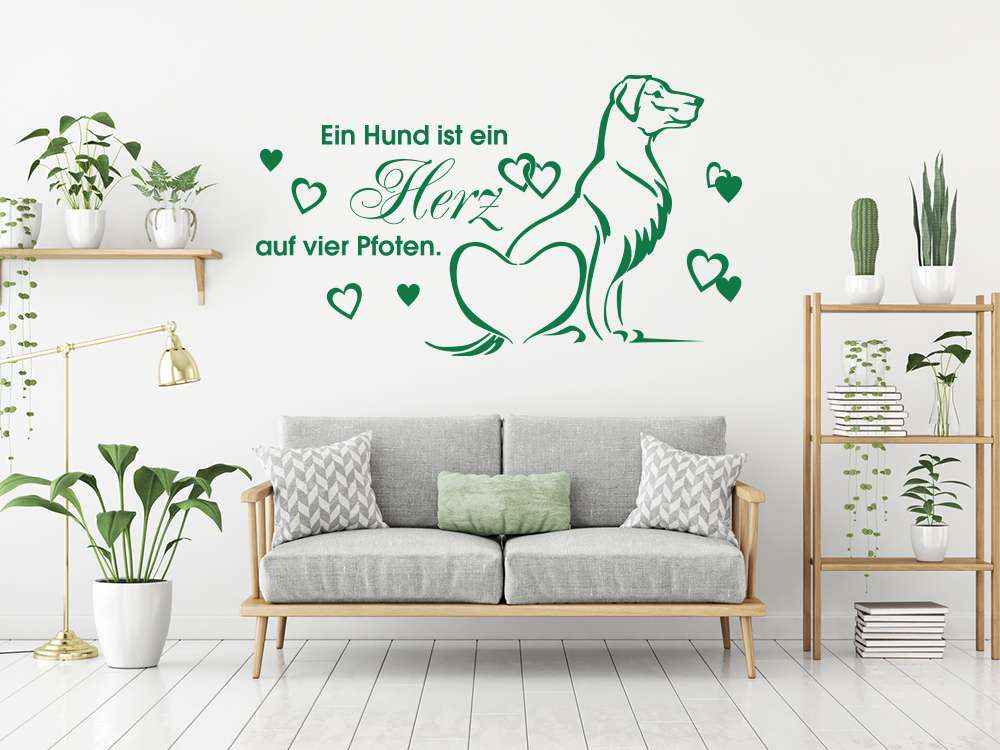 Das Wandtattoo Tiere für das Wohnzimmer musst Du unbedingt haben!