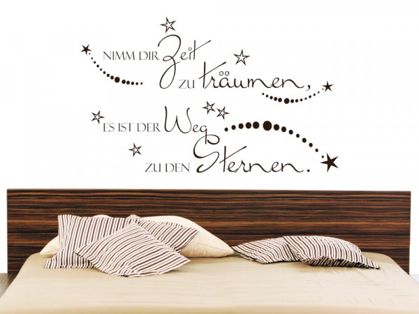 Finde hier das perfekte Wandtattoo für Dein Schlafzimmer und Zitate